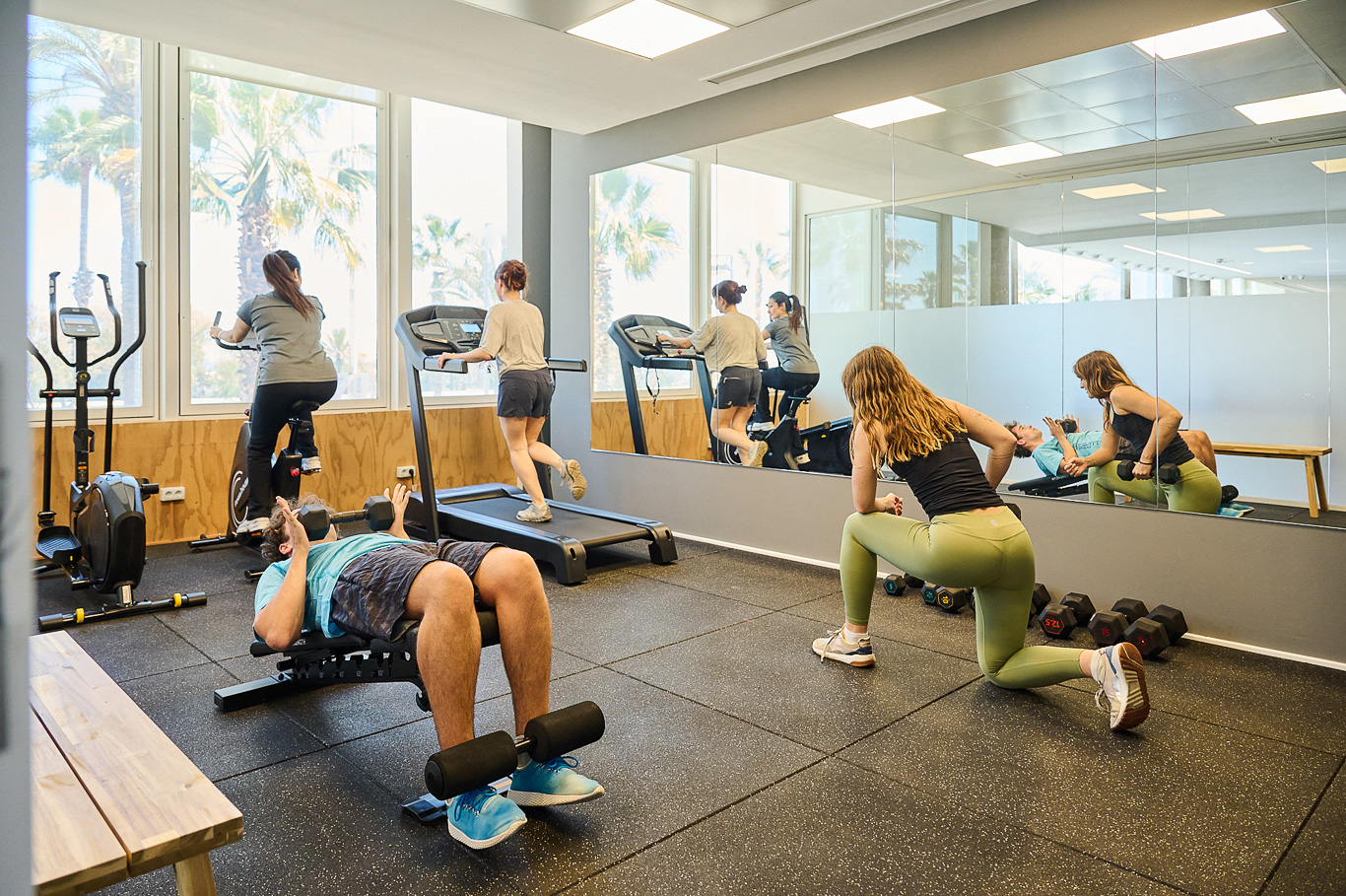 Coworking gym in Barcelona