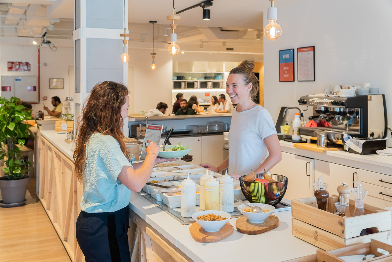 Restaurant in Coworking Space in Barcelona