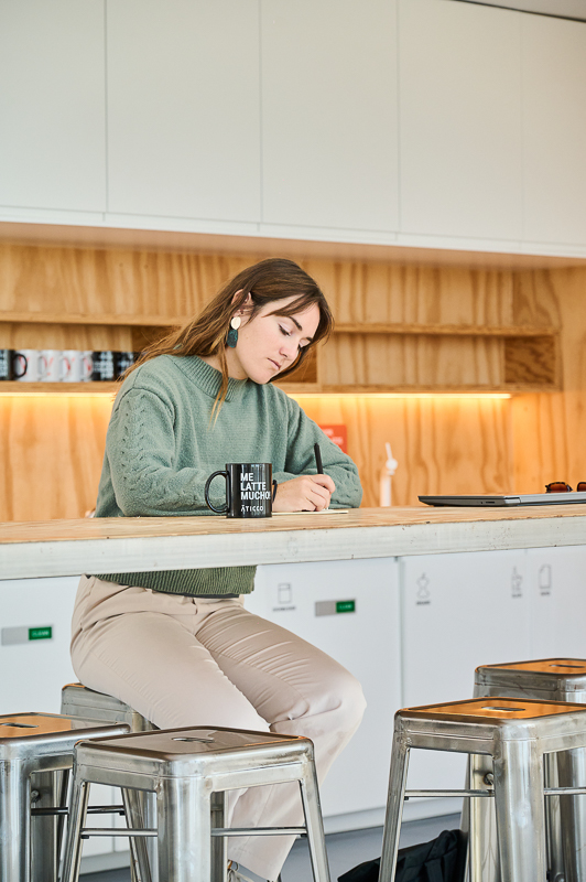 Canteen at Coworking in Fórum, Barcelona