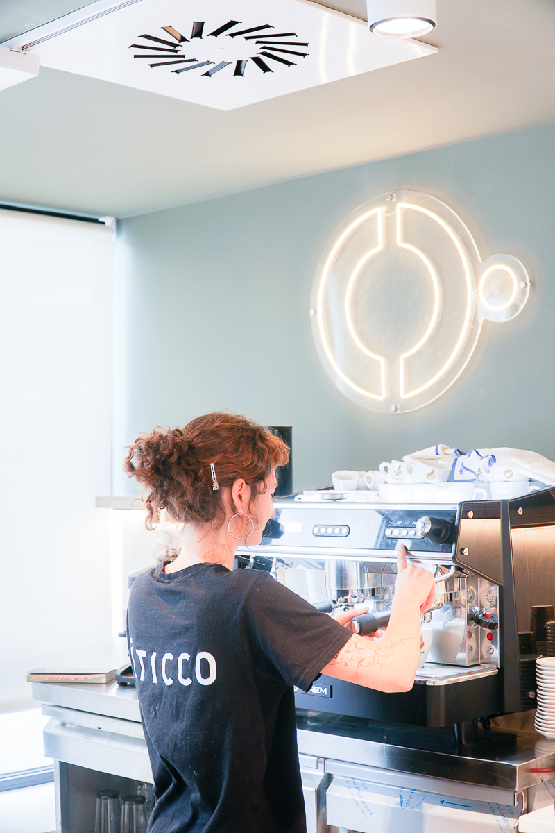 Canteen in Coworking in María de Molina, Madrid