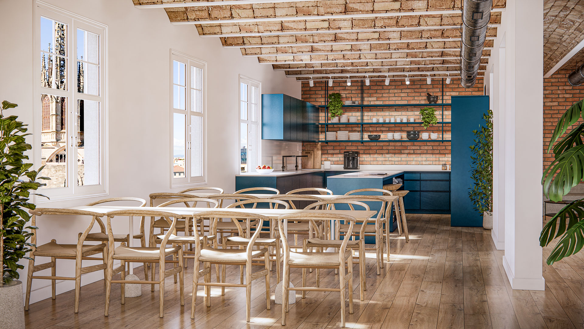 Coworking in Via Laietana, Barcelona