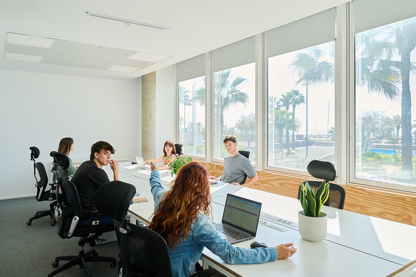 Working in flexible offices at Coworking in Barcelona